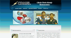 Desktop Screenshot of cdmel.com